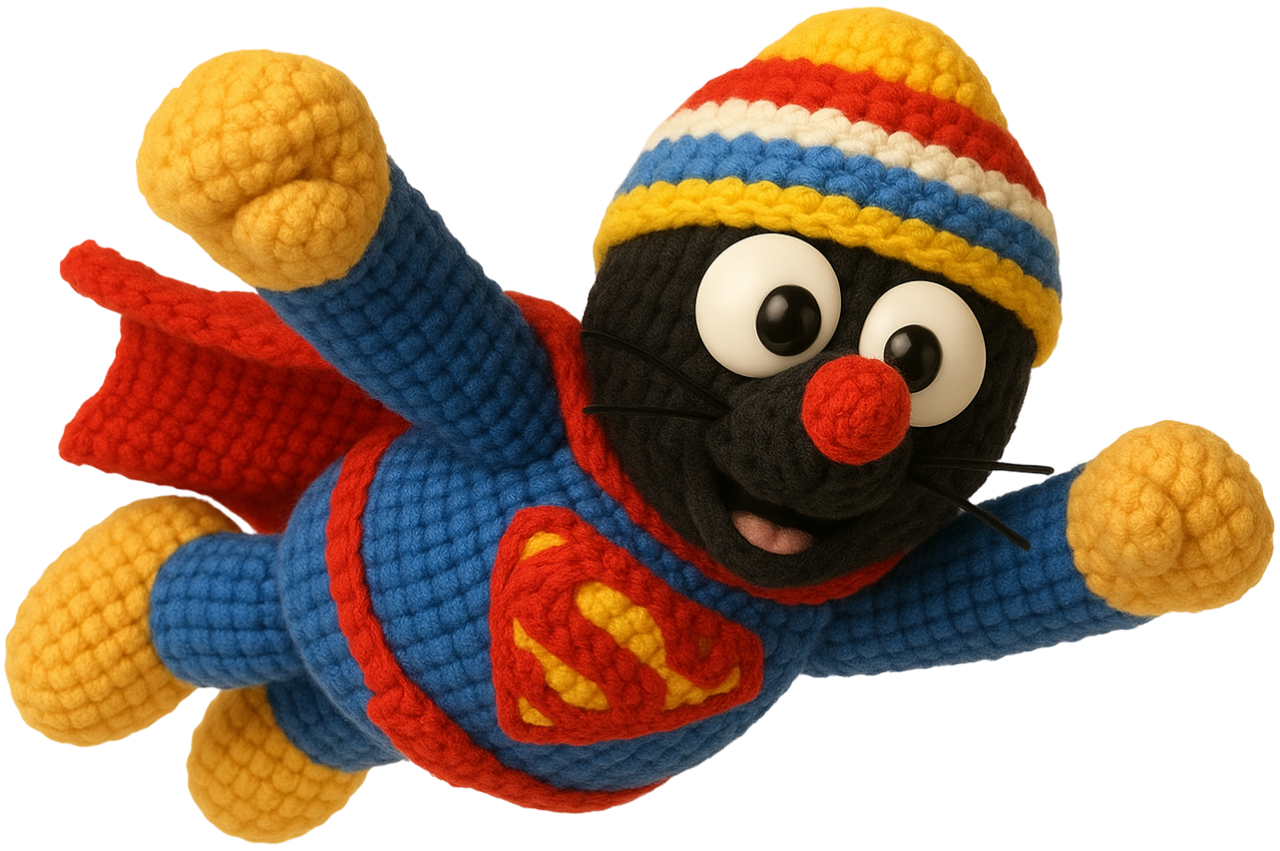 Mucci als Superman