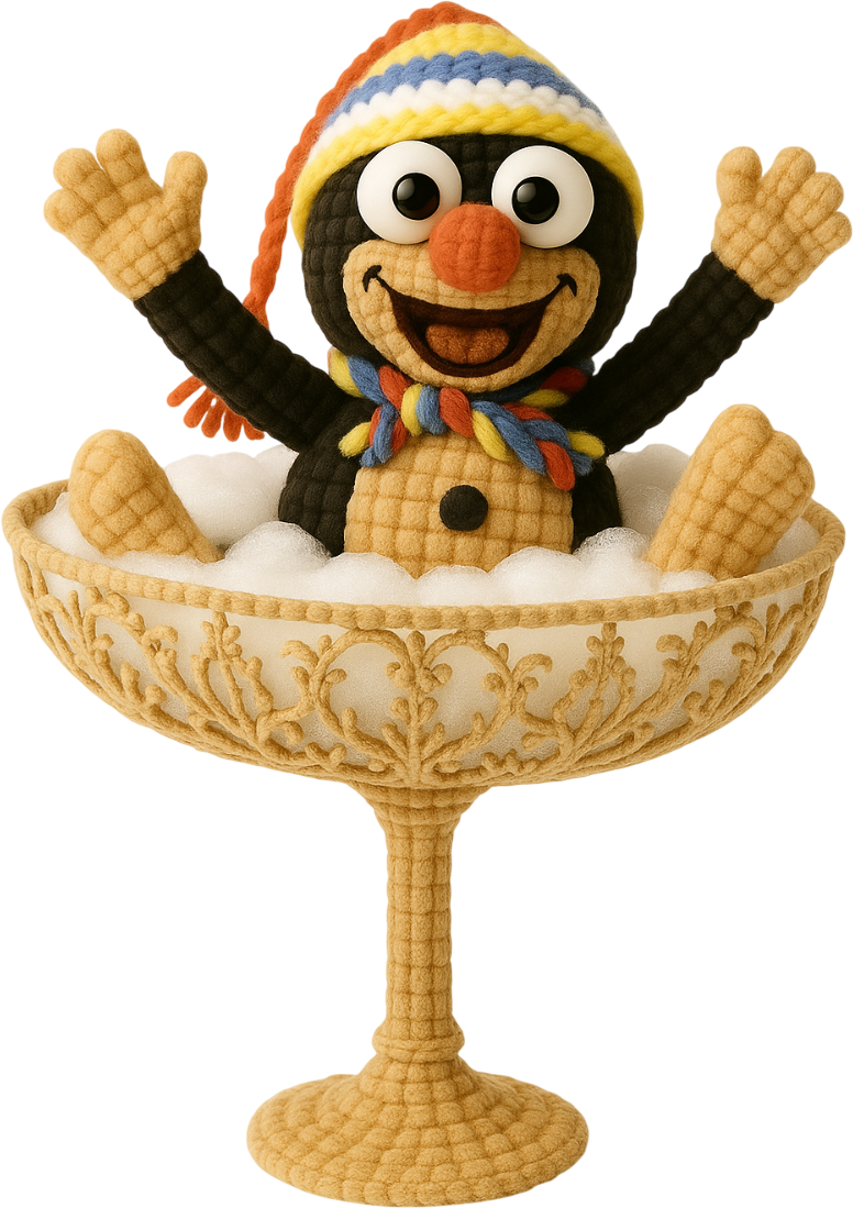 Mucci im Champagnerglas