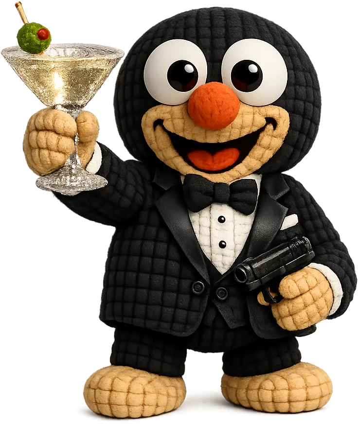 Mucci als James Bond